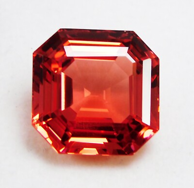 #ad Certified 38.10 Ct Natural Ceylon Padparadscha Sapphire Radiant Cut Gemstone $181.99