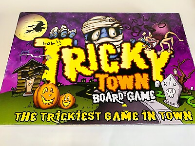 #ad Tricky Town Board Game KelMar Games Halloween Game C $16.99
