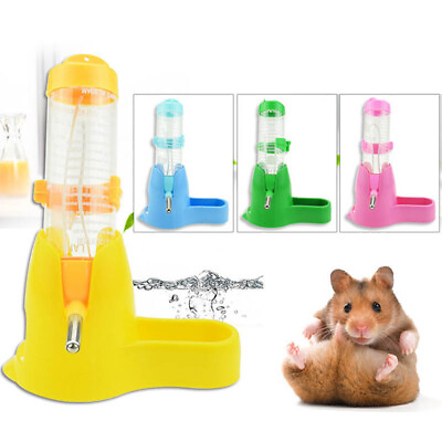 #ad Hamster Water Bottle Small Animal Accessories Automatic Feeding Device FoodL#x27;go $3.65