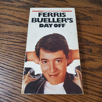 #ad Ferris Buellers Day Off VHS 1986 Excellent Condition $10.19