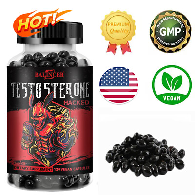 #ad MUSCLE GROWTH STRENGTH TESTOSTERON BOOSTER TEST CAPSULES $10.70
