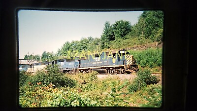 #ad TTI12 TRAIN SLIDE Railroad MAIN Line D amp; H 7321 GP38 2 N BOUND ONEONTA NY 1985 $10.03