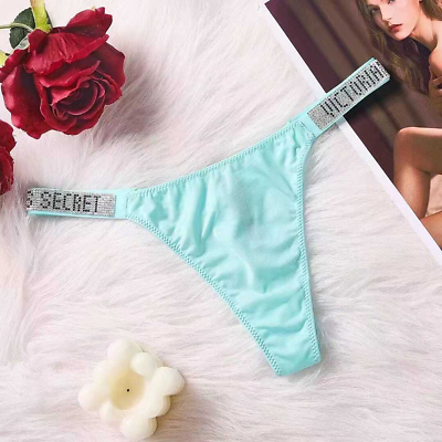 #ad Victoria Secret VERY SEXY Shine Strap Lace or Brazilian Panty or Thong Panty $19.98