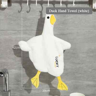 #ad Duck Hand Towel For Child Super Absorbent Microfiber Kitchen Towel AU $15.00