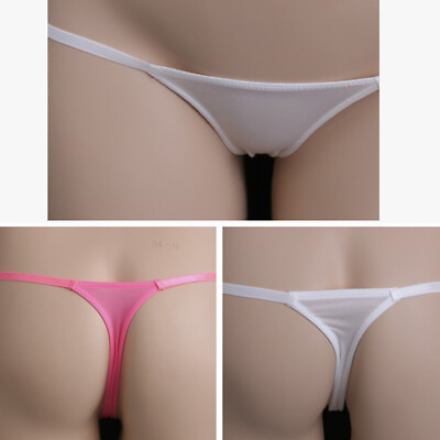 #ad Women Sexy Mini G String Micro Thong Sexy Lingerie Underwear Knickers Panties $2.75