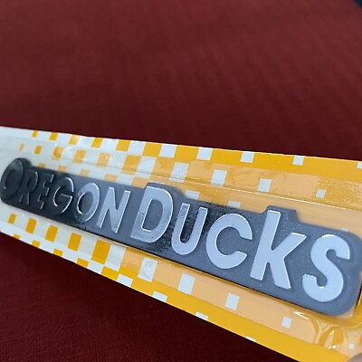 #ad Oregon Ducks Auto Emblem Chrome NCAA University of Oregon NCAA Team NOS New $9.99
