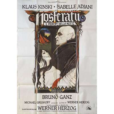#ad NOSFERATU Italian Movie Poster 39x55 in. 1979 Werner Herzog Klaus Kinski $119.99
