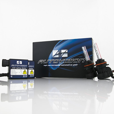 #ad Autovizion Super Compact 9004 HB1 12000K Bixenon Deep Violet Blue HID Xenon Kit $49.99