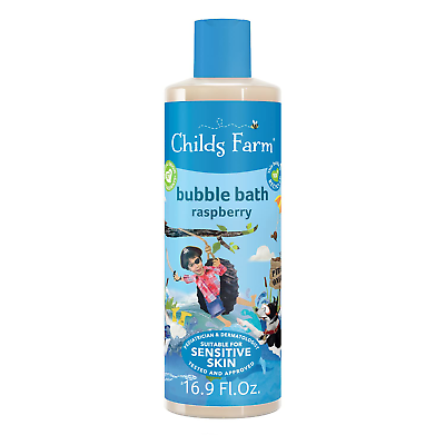 #ad Childs Farm Kids Bubble Bath for Dry Sensitive Skin Organic Raspberry Gently $22.86