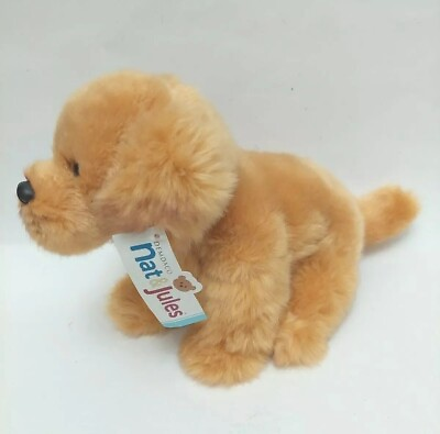 #ad DEMDACO Cuddly Small Golden Retriever Dog Carmel Brown Kids Plush Stuffed Animal $16.55
