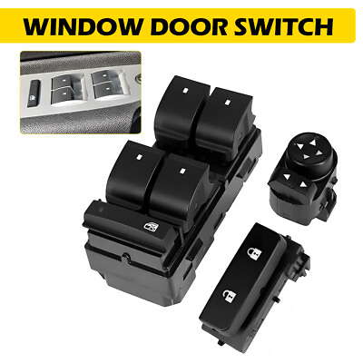 #ad Window Control Switch Switch Fits Chevy 1500 Silverado 2500 HD 3500 HD 2008 2013 $24.99