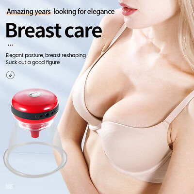 #ad Electric Buttocks Enlargement Massager Pump Breast Suction Vacuum Therapy Butt $35.14