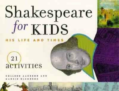 #ad Shakespeare for Kids: His Life and Times 21 Activities For Kids series GOOD $4.72