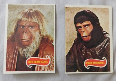 #ad Vintage Planet of the Apes #1 66 Trading Card 1975 1966 $2.95