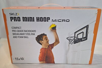 #ad SKLZ Pro Mini Basketball Hoop Micro Indoor Outdoor Sports Ball Home Office Dorm $20.00