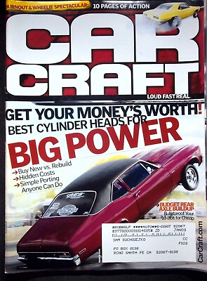 #ad BIG POWER CAR CRAFT MARCH 2006 MAGAZINE $5.56
