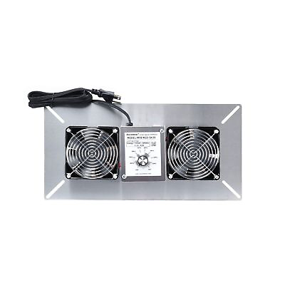 #ad Durablow 220 CFM Air Out Stainless Steel Crawl Space Vent Fan Dual Fans with... $131.26