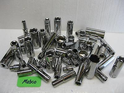 #ad Matco Silver Eagle tools 3 8quot; drive sockets METRIC and SAE Sold Each Nice $8.19
