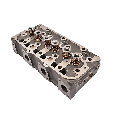 #ad Engine Cylinder Head Complete w Valves for Kubota D1305 B2710HSD F3060 F3060 R $249.88