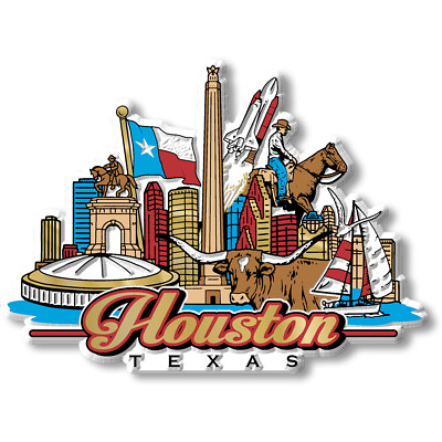 #ad Houston Texas Magnet by Classic Magnets $8.99