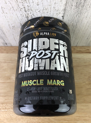 #ad Alpha Lion Superhuman Post Workout Recovery Creatine Muscle Marg 25 Servings $35.99