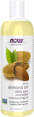 #ad NOW Solutions Sweet Almond Oil 100% Pure Moisturizing Oil Promotes Skin Oil $18.30