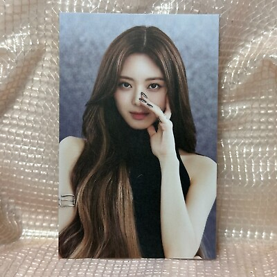 #ad Yuna Official Neon Photocard Itzy Mini Album Cheshire Jyp Ent Kpop $7.20