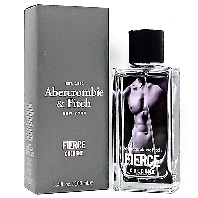 #ad Abercrombie amp; Fitch Fierce Cologne 3.4oz Sealed in Box Bold Scent $35.99