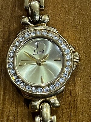 #ad Stunning Classy Limit K63 06240 Quartz Ladies Diamante Bracelet Watch Working GBP 14.99