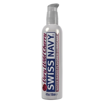 #ad Swiss Navy Water Based Flavored Lubricant Cherry 4oz Personal Lube $15.86