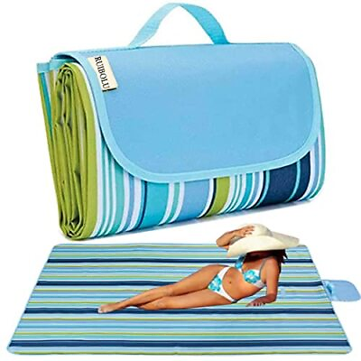 #ad RUIBOLU Large Picnic Blanket Beach Blankets 80X60 Inch Assorted Colors $19.63