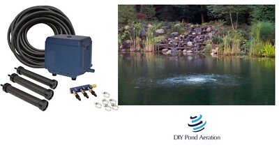 #ad NEW Septic Pond Complete Aeration Kit for Ponds Tanks 3 22500 Gallons LA3 $449.99