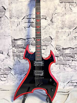 #ad Red BC Rich Mockingbrid Electric guitar mahogany Fretboard Strings Thru Body $296.00