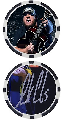 #ad LUKE COMBS COUNTRY MUSIC STAR NOVELTY POKER CHIP ***SIGNED*** $13.29