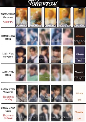 #ad #ad PRE TXT minisode 3: TOMORROW Japan Limited POB Weverse UMS Lucky draw Photocard $6.99