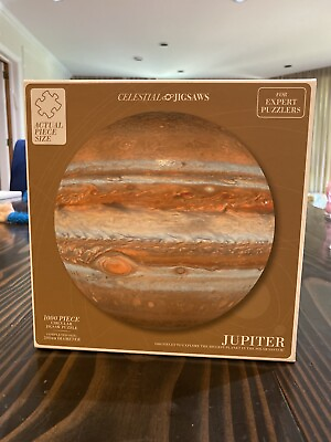 #ad Celestial Jigsaw Jupiter 1000 Piece Circular Jigsaw Puzzle NEW amp; SEALED FREESHIP $50.00