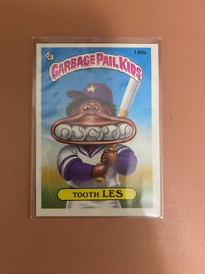 #ad Garbage Pail Kids Tooth Les 140b 1986 Topps $1.65