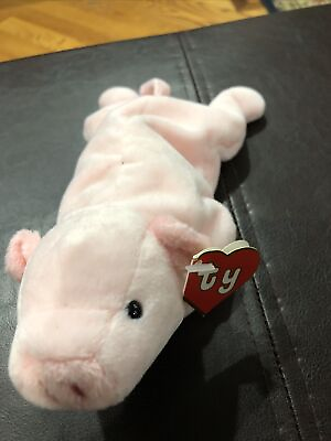 #ad 1993 Ty Beanie Baby Squealer 2nd Gen Hang Tag.. 1st Gen Tush Tag Super Rare $1800.00
