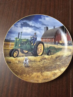 #ad 6 John Deere Decorative Plates $75.00