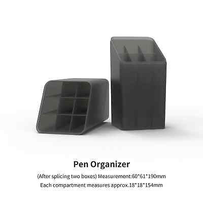 #ad Dspiae BOX 8 Marker and Pen Storage Box and Organizer $3.99