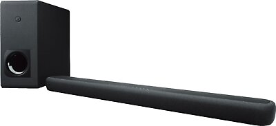 #ad #ad Yamaha Audio YAS 209BL Sound Bar with Wireless Subwoofer Bluetooth and Alexa $161.21