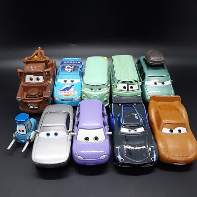 #ad Lot of 10 Disney Pixar Cars 1:64 Diecast Toy Vehicles $27.99