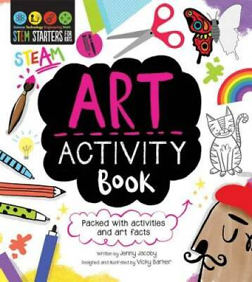 #ad STEM Starters For Kids Art Activity Book: Packed with activities and Ar GOOD $4.79