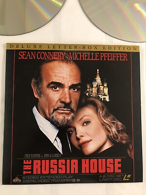 #ad Used Laser Disc The Russia House Sean Connery Michelle Pfheiffer Letterbox C $10.12