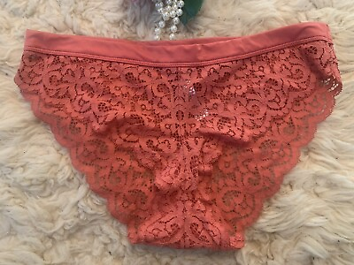 #ad Victoria#x27;s Secret Women#x27;s Body By Victoria Bikini Lace Panties Size Medium $9.99