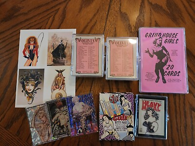 #ad OLIVIA DeBERARDINIS Complete1992 Cards 1991 Heavy metal 1992 50#x27;s Pin up amp;More $28.00