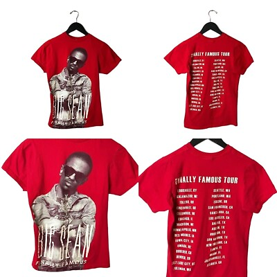 #ad 2011 Big Sean Finally Famous Tour Rap Tee T Shirt American Rapper Singer Music $15.99