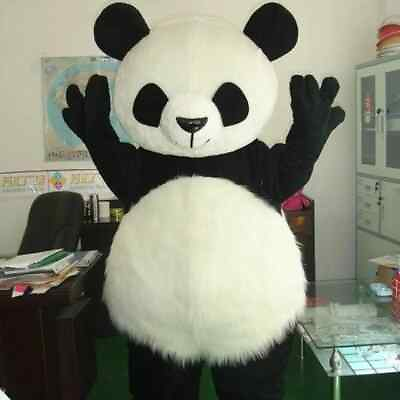 #ad New Giant Panda Cartoon Cosplay Costume Prop Activity Party Play Head Clothing $331.20