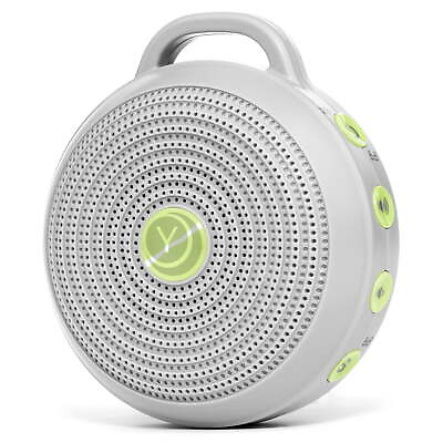 #ad Hushh® Portable White Noise Sound Sleep Sound Machine and Night Light $23.39