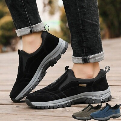 #ad New Mens Sport Shoes Outdoor Casual Walking Sneakers Waterproof Hiking Athletic $30.54